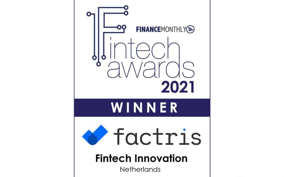 factris wins a fintech innovation award